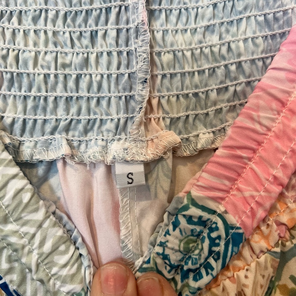 Colorful Patchwork Maxi Pants - image 4